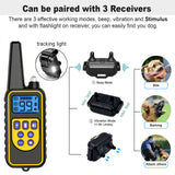 Anti Bark Pet Dog Training Collar Remote Control Obedience Collar E-Collar