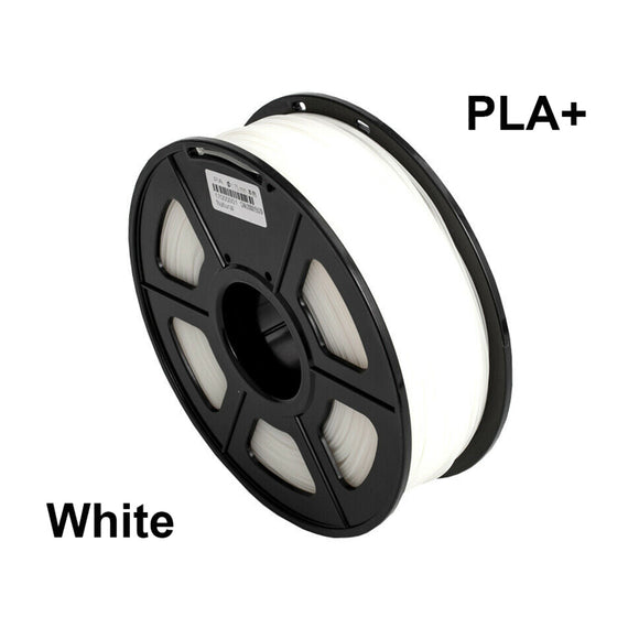 PLA+1.75mm Filament 1kg/2.2lbs White