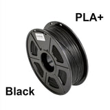 PLA+ 1.75mm Filament 1kg/2.2lbs Black